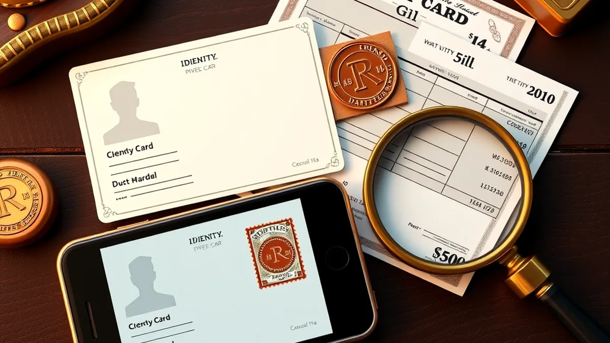 Smartphone scannant des documents d'identité pour l'inscription Lizaro